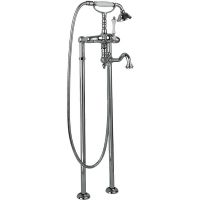 Смеситель для ванны Cezares Margot MARGOT-VDP2-01-Bi Хром — фото 1, Смесители напольные