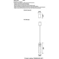 Товар: Подвесной светильник Crystal Lux Primavera SP1 Gold Прозрачный Золото - фото 2 Подвесной светильник Crystal Lux Primavera SP1 Gold Прозрачный Золото — фото 2, Подвесные светильники