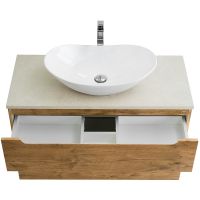 Тумба под раковину BelBagno Etna-H60 100 ETNA-H60-1000-2C-SO-RN-P подвесная Rovere Nature — фото 10, Тумбы под раковину