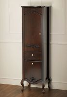 Шкаф пенал Migliore Impero 48 L 26650 Орех — фото 2, Мебель для ванной