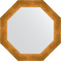Товар: Зеркало Evoform Octagon 50х50 BY 3700 в багетной раме - Травленое золото 59 мм - фото 1 Зеркало Evoform Octagon 50х50 BY 3700 в багетной раме - Травленое золото 59 мм — фото 1, Мебель для ванной