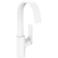 Смеситель для раковины Hansgrohe Vivenis 75030700 Белый матовый — фото 1, Смесители для раковины