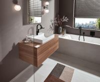 Смеситель для раковины Hansgrohe Vivenis 75030670 Черный матовый — фото 3, Смесители для раковины