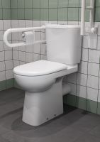 Унитаз компакт Roca Access ZRU9307684 без бачка и сиденья — фото 11, Напольные унитазы