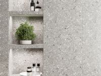 Керамическая плитка Gracia Ceramica Cameo Terrazzo Grey Серый 01 010100001544 настенная 25х60 см — фото 7, Керамическая плитка