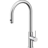 Смеситель для кухни Paulmark Galant Ga213077-BS Брашированная сталь — фото 1, Смесители для кухни