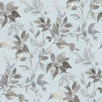 Обои детские Alessandro Allori Dolce Vita 2402-4 Винил на флизелине (1.06*10,05) Голубой, Листья — фото 1, Обои для стен