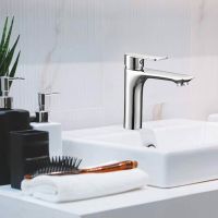 Смеситель для раковины WesnaArt Ray RAY11-210 Хром — фото 2, Смесители для раковины