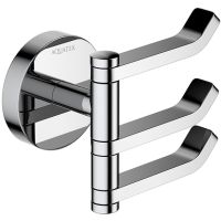 Тройной крючок Aquatek Бетта AQ4632CR Хром — фото 1, Крючки для полотенец