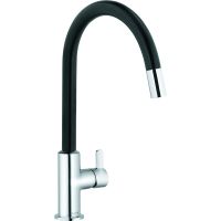 Смеситель для кухни Kludi Bingo Star XS 468518778 Черный матовый — фото 1, Смесители для кухни