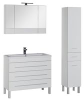 Товар: Тумба с раковиной Aquanet Верона 100 212871 Белая - фото 5 Тумба с раковиной Aquanet Верона 100 212871 Белая — фото 5, Тумбы с раковиной