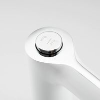 Смеситель на борт ванны Gappo G03-8 G1103-8 Белый Хром — фото 6, Смесители на борт ванны