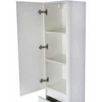 Товар: Шкаф пенал Style Line Атлантика 35 L Люкс Plus СС-00002257 с бельевой корзиной Белый матовый антискрейтч - фото 3 Шкаф пенал Style Line Атлантика 35 L Люкс Plus СС-00002257 с бельевой корзиной Белый матовый антискрейтч — фото 3, Мебель для ванной