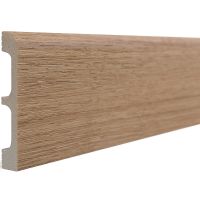 Товар: Плинтус Decor-Dizayn 706-90SH 2400x13x80 мм - фото 1 Плинтус Decor-Dizayn 706-90SH 2400x13x80 мм — фото 1, Плинтуса напольные