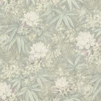 Обои RASCH Axiom 905069 Винил на флизелине (1,06*10,05) Серый, Цветы — фото 1, Обои для стен