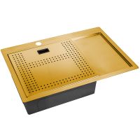 Товар: Кухонная мойка ZorG Master 78 ZM N-7852-L BRONZE с накладкой Бронза - фото 2 Кухонная мойка ZorG Master 78 ZM N-7852-L BRONZE с накладкой Бронза — фото 2, Кухонные мойки