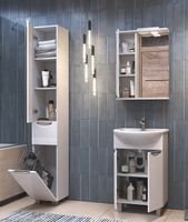 Тумба под раковину Vigo Callao 50 tn.CAL.UYU.50.2D Белая — фото 5, Тумбы под раковину