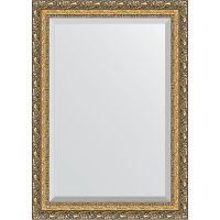 Зеркало Evoform Exclusive 105х75 BY 1300 с фацетом в багетной раме - Виньетка бронзовая 85 мм — фото 1, Мебель для ванной