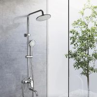 Душевая система Frap F2427 Хром — фото 7, Душевые стойки