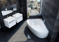 Акриловая ванна Ravak LoveStory II 196x139 L C751000000 без гидромассажа — фото 4, Акриловые ванны