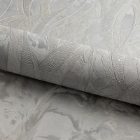 Обои Fipar Grand Classic R 28007 Винил на флизелине (1,06*10,05) Серый, Мрамор — фото 4, Обои для стен