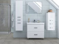 Товар: Зеркало Aquaton Отель 80 1A101302OT010 с подсветкой с функцией антипар - фото 2 Зеркало Aquaton Отель 80 1A101302OT010 с подсветкой с функцией антипар — фото 2, Зеркала в ванную комнату