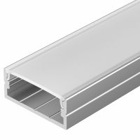 Профиль алюминиевый Arlight 016142 накладной Серебристый — фото 1, Профили для светодиодных лент