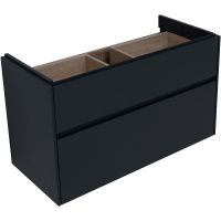 Тумба под раковину Aquanet Бруклин 100 310139 подвесная Антрацит матовый — фото 9, Тумбы под раковину