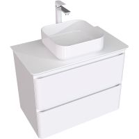 Товар: Тумба под раковину Aquanet Эмбер 80 330467 подвесная Белая матовая - фото 2 Тумба под раковину Aquanet Эмбер 80 330467 подвесная Белая матовая — фото 2, Мебель для ванной