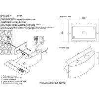 Товар: Настенный светильник Crystal Lux CLT 023W2 WH Белый - фото 3 Настенный светильник Crystal Lux CLT 023W2 WH Белый — фото 3, Светильники