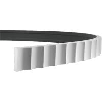 Молдинг гибкий Европласт 1.51.327 2000x80x21 мм — фото 1, Молдинги