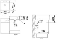 Кухонная мойка Blanco Panor 60 Белая арт-514486 — фото 6, Кухонные мойки