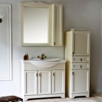 Товар: Зеркало со шкафом Orange Classic 85 Белое - фото 2 Зеркало со шкафом Orange Classic 85 Белое — фото 2, Мебель для ванной