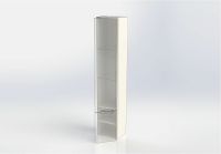 Шкаф пенал Aquanet София 35 R 199871 подвесной Белый — фото 5, Пеналы для ванной комнаты