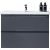 Тумба с раковиной Orans BC-4023-600 4023600З Матовый графитовый — фото 2, Тумбы с раковиной