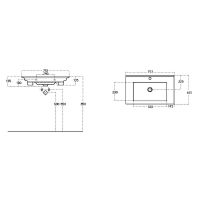 Товар: Тумба с раковиной Aquanet Модена 75 212662 подвесная Белый глянец - фото 12 Тумба с раковиной Aquanet Модена 75 212662 подвесная Белый глянец — фото 12, Мебель для ванной