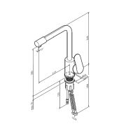 Смеситель для кухни AM.PM Like F8005711 Сатин — фото 17, Смесители для кухни