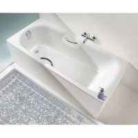 Стальная ванна Kaldewei Saniform Plus Star 336 170х75 133600013001 с покрытием Easy-clean с отверстиями под ручки — фото 2, Стальные ванны