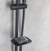 Душевая система Aquatek Вега AQ1075MB Черная матовая — фото 16, Встраиваемые душевые комплекты