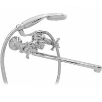 Смеситель для ванны Frap H24 F2224 универсальный Хром — фото 1, Смеситель для ванны