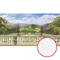 Фреска Ortograf Горы 4272 Фактура бархат FX Флизелин (5*2,7) Зеленый/Голубой, Горы/Пейзаж — фото 1, Фрески