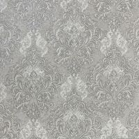 Обои Solo Impuls 168517-26 Винил на флизелине (1,06*10,05) Бежевый/Серый, Дамаск — фото 1, Обои для стен