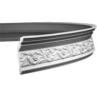 Карниз гибкий Европласт 1.50.128 2000x145x66 мм — фото 1, Карнизы