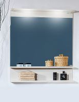 Зеркало Бриклаер Чили 80 4627125414954 с подсветкой Светлая лиственница — фото 3, Мебель для ванной