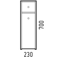 Товар: Комод Corozo Энри 20 Z2 SD-00000608 Белый - фото 5 Комод Corozo Энри 20 Z2 SD-00000608 Белый — фото 5, Мебель для ванной