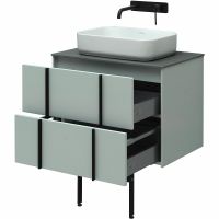 Тумба под раковину Allen Brau Reality 70 1.32004.PWM подвесная Папирус матовый — фото 48, Тумбы под раковину