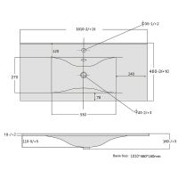 Товар: Тумба с раковиной SanVit Линк 100 klink100 с фактурой под дерево подвесная Ланселот - фото 9 Тумба с раковиной SanVit Линк 100 klink100 с фактурой под дерево подвесная Ланселот — фото 9, Мебель для ванной