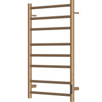 Электрический полотенцесушитель Point Аврора PN10858BR П8 500x800 диммер справа Бронза — фото 2, Электрические полотенцесушители