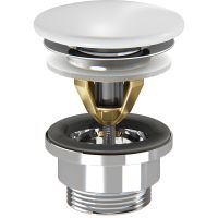 Донный клапан Jacob Delafon E78263-00 Белый глянец — фото 1, Донные клапаны