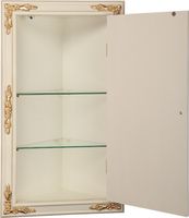 Товар: Зеркальный шкаф Migliore CDB 45 21839 угловой Слоновая кость Золото - фото 2 Зеркальный шкаф Migliore CDB 45 21839 угловой Слоновая кость Золото — фото 2, Мебель для ванной